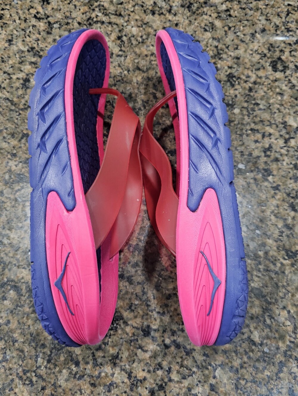 Hoka Ora Recovery Flip Pink/Blue W10/M8